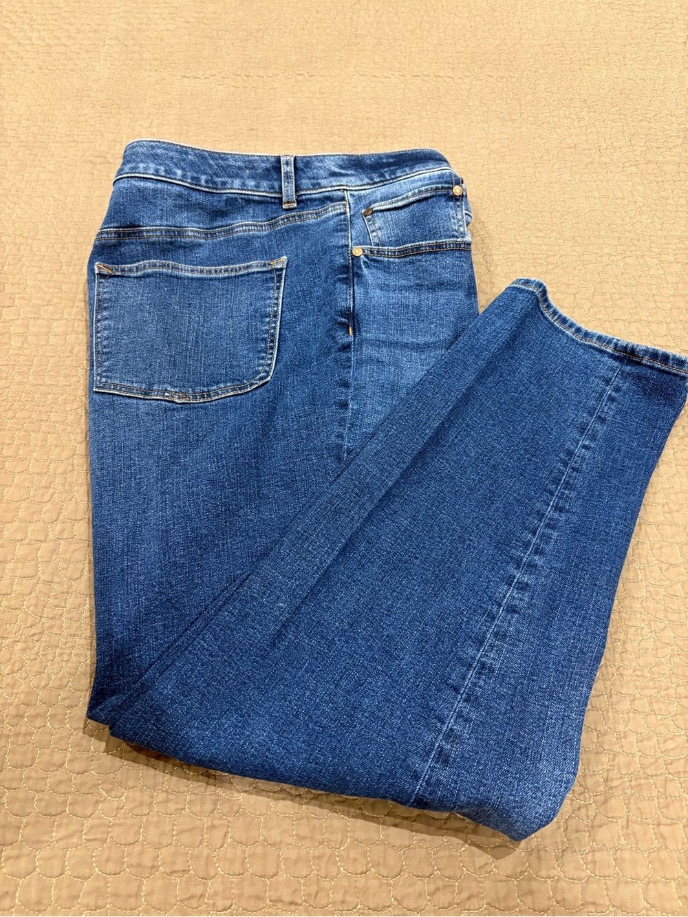 Talbots medium blue denim jeans